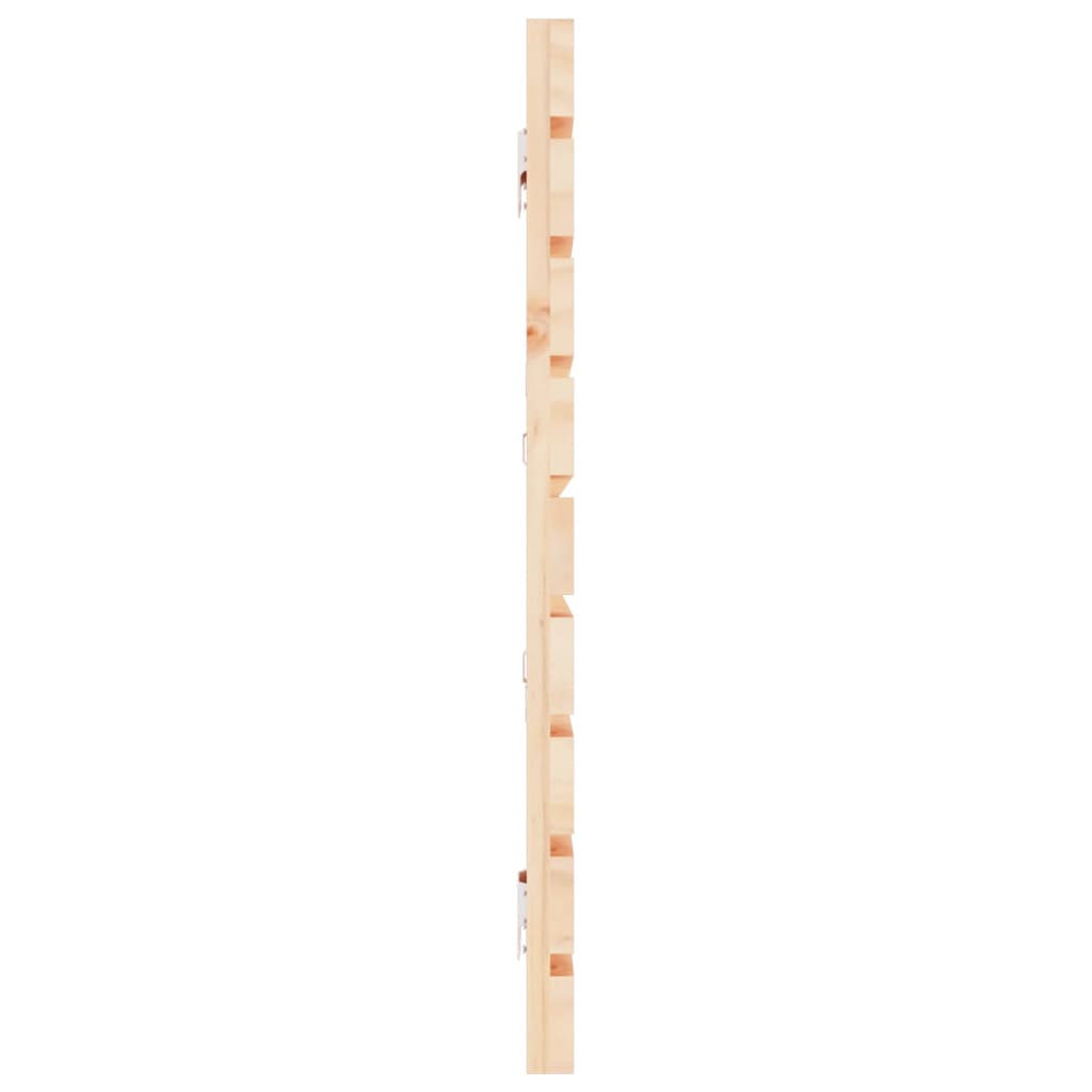 Wall Headboard 186 cm Solid Wood Pine