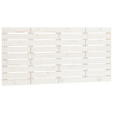 Wall Headboard White 141 cm Solid Wood Pine