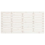 Wall Headboard White 141 cm Solid Wood Pine