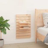 Wall-mounted Bedside Shelves 2 pcs Solid Wood Pine - Side View