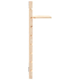 Wall-mounted Bedside Shelves 2 pcs Solid Wood Pine