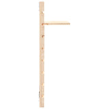 Wall-mounted Bedside Shelves 2 pcs Solid Wood Pine - Close-Up Angle