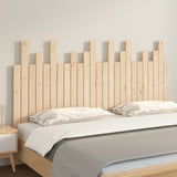 Wall Headboard 159.5 cm Solid Wood Pine - Side View