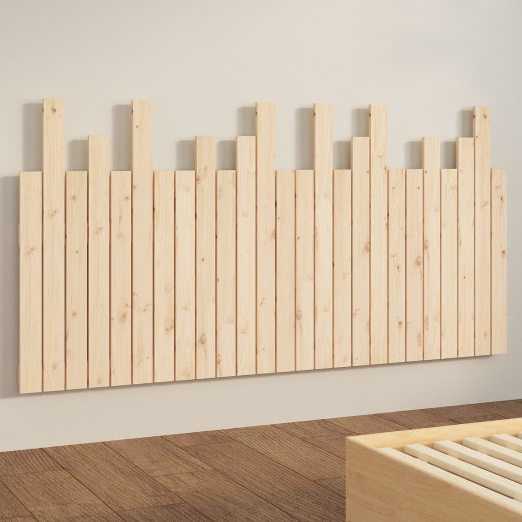 Wall Headboard 159.5 cm Solid Wood Pine