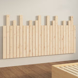 Wall Headboard 159.5 cm Solid Wood Pine - Top-Down View