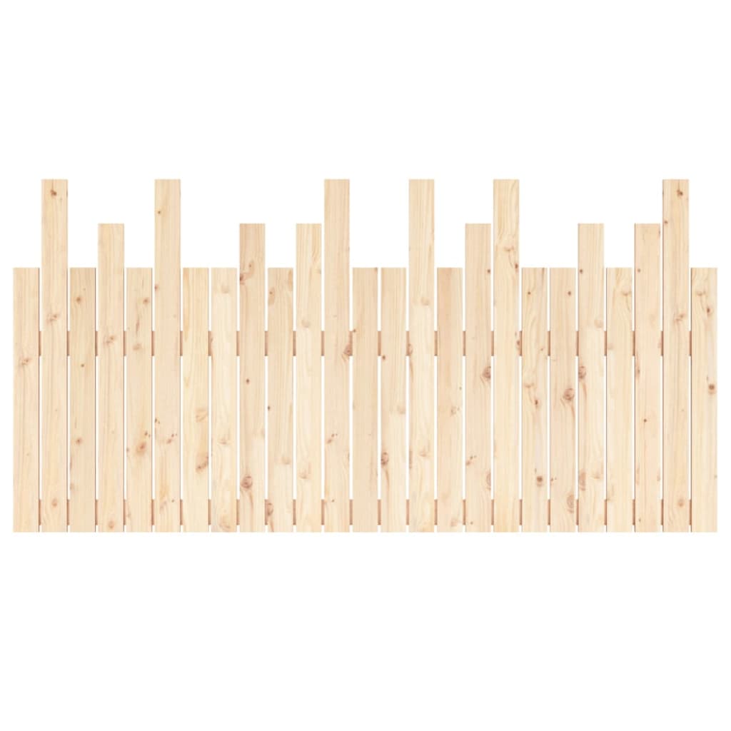 Wall Headboard 159.5 cm Solid Wood Pine