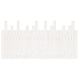 Wall Headboard White 159.5 cm Solid Wood Pine