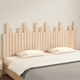 Wall Headboard 185 cm Solid Wood Pine - Side View
