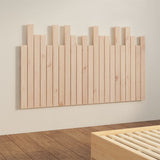 Wall Headboard 140 cm Solid Wood Pine - Top-Down View