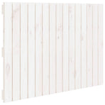 Wall Headboard White 95.5 cm Solid Wood Pine