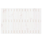 Wall Headboard White 95.5 cm Solid Wood Pine