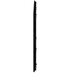 Wall Headboard Black 159.5 cm Solid Wood Pine