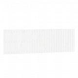 Wall Headboard White 185 cm Solid Wood Pine