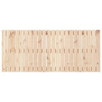 Wall Headboard 140 cm Solid Wood Pine