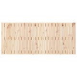 Wall Headboard 140 cm Solid Wood Pine - Top-Down View