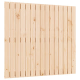 Wall Headboard 95.5 cm Solid Wood Pine - Front View