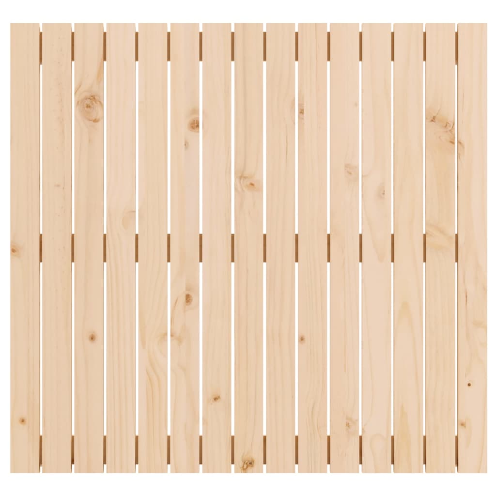 Wall Headboard 95.5 cm Solid Wood Pine