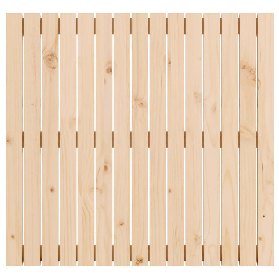 Wall Headboard 95.5 cm Solid Wood Pine