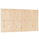 Wall Headboard 159.5 cm Solid Wood Pine - Front View