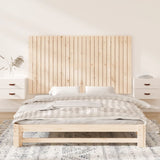 Wall Headboard 159.5 cm Solid Wood Pine - Side View