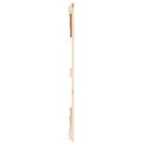 Wall Headboard 159.5 cm Solid Wood Pine - 45-Degree Angle