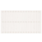 Wall Headboard White 159.5 cm Solid Wood Pine - Top-Down View
