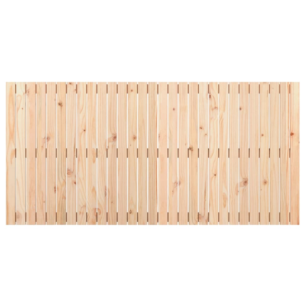 Wall Headboard 185 cm Solid Wood Pine