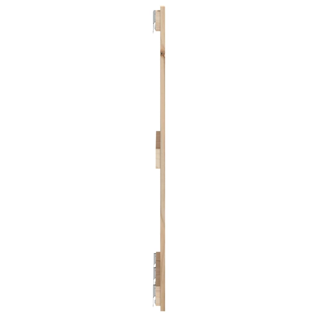 Wall Headboard 185 cm Solid Wood Pine
