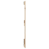 Wall Headboard 185 cm Solid Wood Pine - 45-Degree Angle