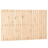 Wall Headboard 140 cm Solid Wood Pine - Front View