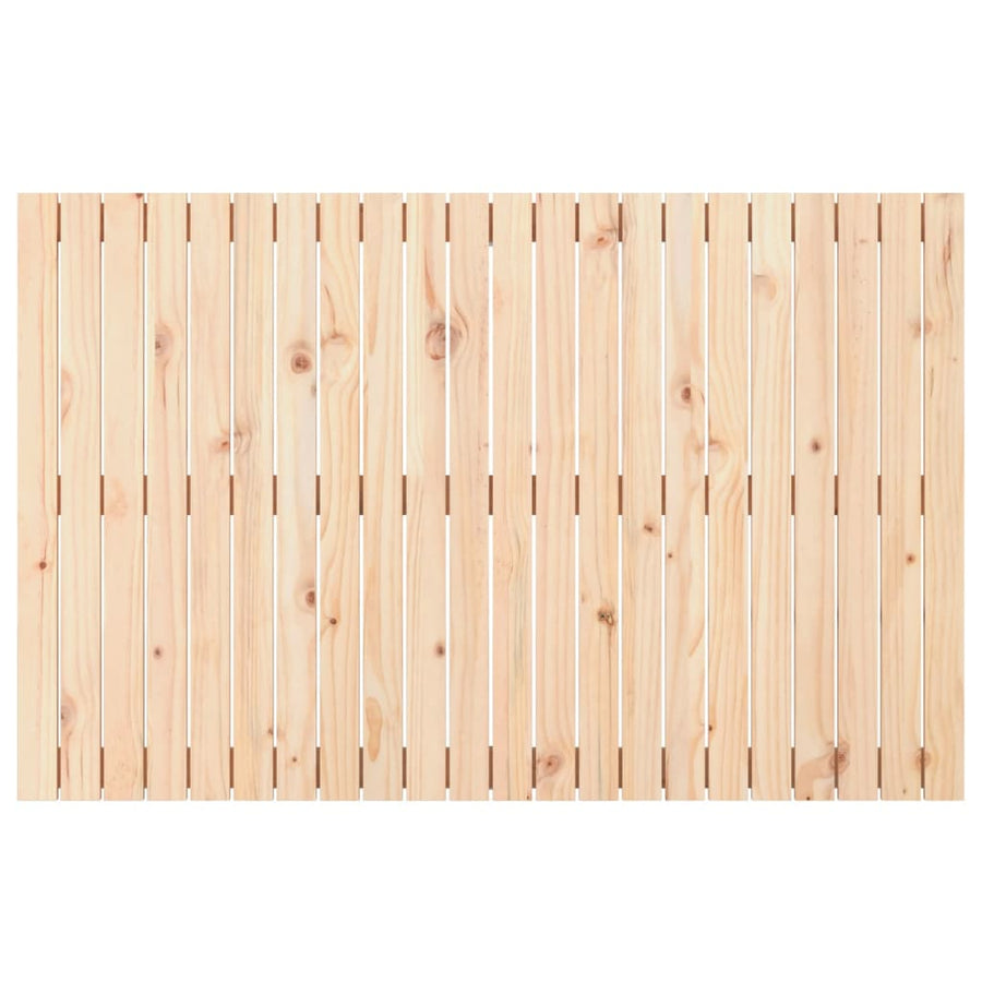 Wall Headboard 140 cm Solid Wood Pine
