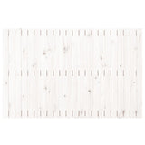 Wall Headboard White 140 cm Solid Wood Pine