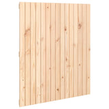 Wall Headboard 95.5 cm Solid Wood Pine - Front View