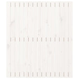 Wall Headboard White 95.5 cm Solid Wood Pine