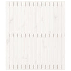 Wall Headboard White 95.5 cm Solid Wood Pine