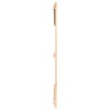 Wall Headboard 159.5 cm Solid Wood Pine - 45-Degree Angle