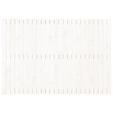 Wall Headboard White 159.5 cm Solid Wood Pine