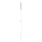 Wall Headboard White 159.5 cm Solid Wood Pine