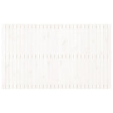 Wall Headboard White 185 cm Solid Wood Pine