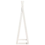 Clothes Rack White 100x45x150 cm Solid Wood Pine