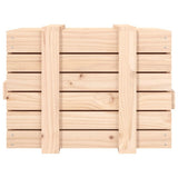 Storage Box 58x40.5x42 cm Solid Wood Pine