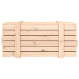 Storage Box 91x40.5x42 cm Solid Wood Pine