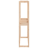 Tire Rack 120x40x180 cm Solid Wood Pine - Close-Up Angle