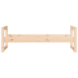 Tire Rack 120x40x40 cm Solid Wood Pine - Rear View