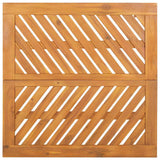 Garden Dining Set 3 pcs Brown Solid acacia wood