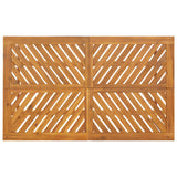 Garden Dining Set 4 pcs Brown Solid acacia wood