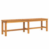 Garden Dining Set 5 pcs Brown Solid acacia wood