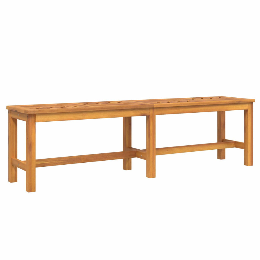 Garden Dining Set 3 pcs Brown Solid Acacia Wood