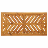 Garden Lounge Set 5 pcs Brown Solid Acacia Wood
