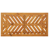 Garden Lounge Set 3 pcs Brown Solid Acacia Wood - Extra Image